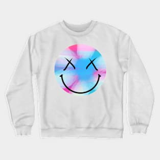 Smiley Face colorful series Crewneck Sweatshirt